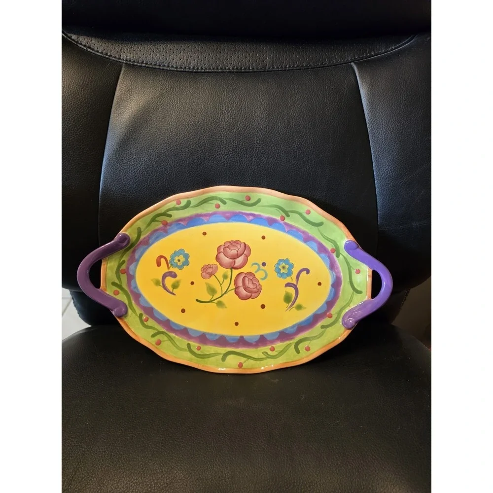 Tea Gardenby Certified International Serving Tray14